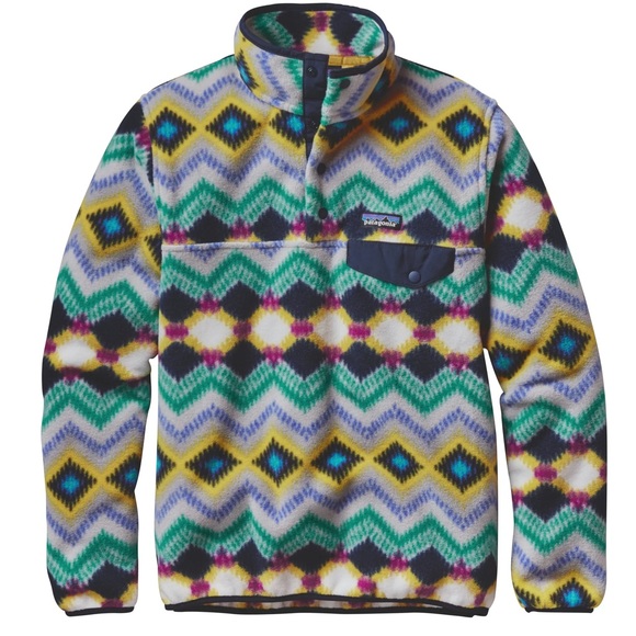 Patagonia Vintage Lightweight Synchilla Snap-T Pullover Large Fleece - Picture 2 of 8